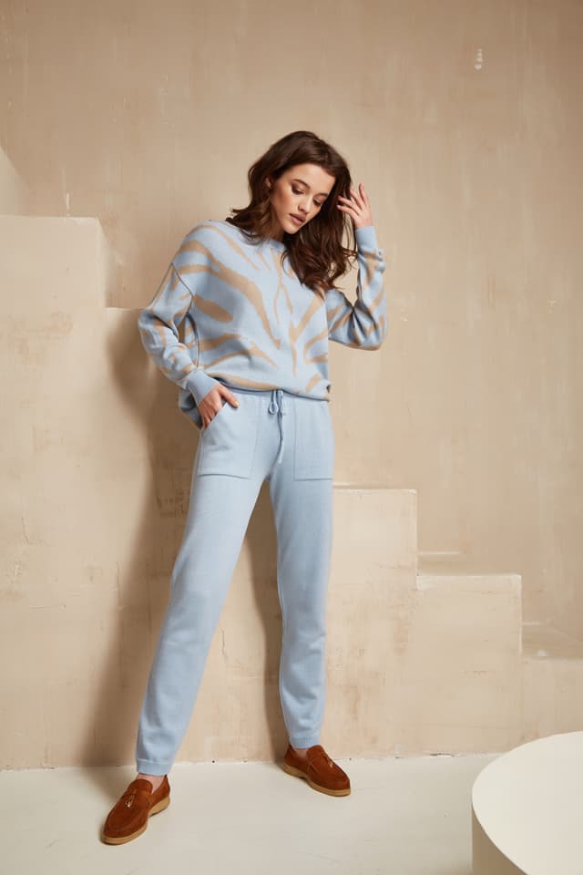 Pastel Blue Sweatpants