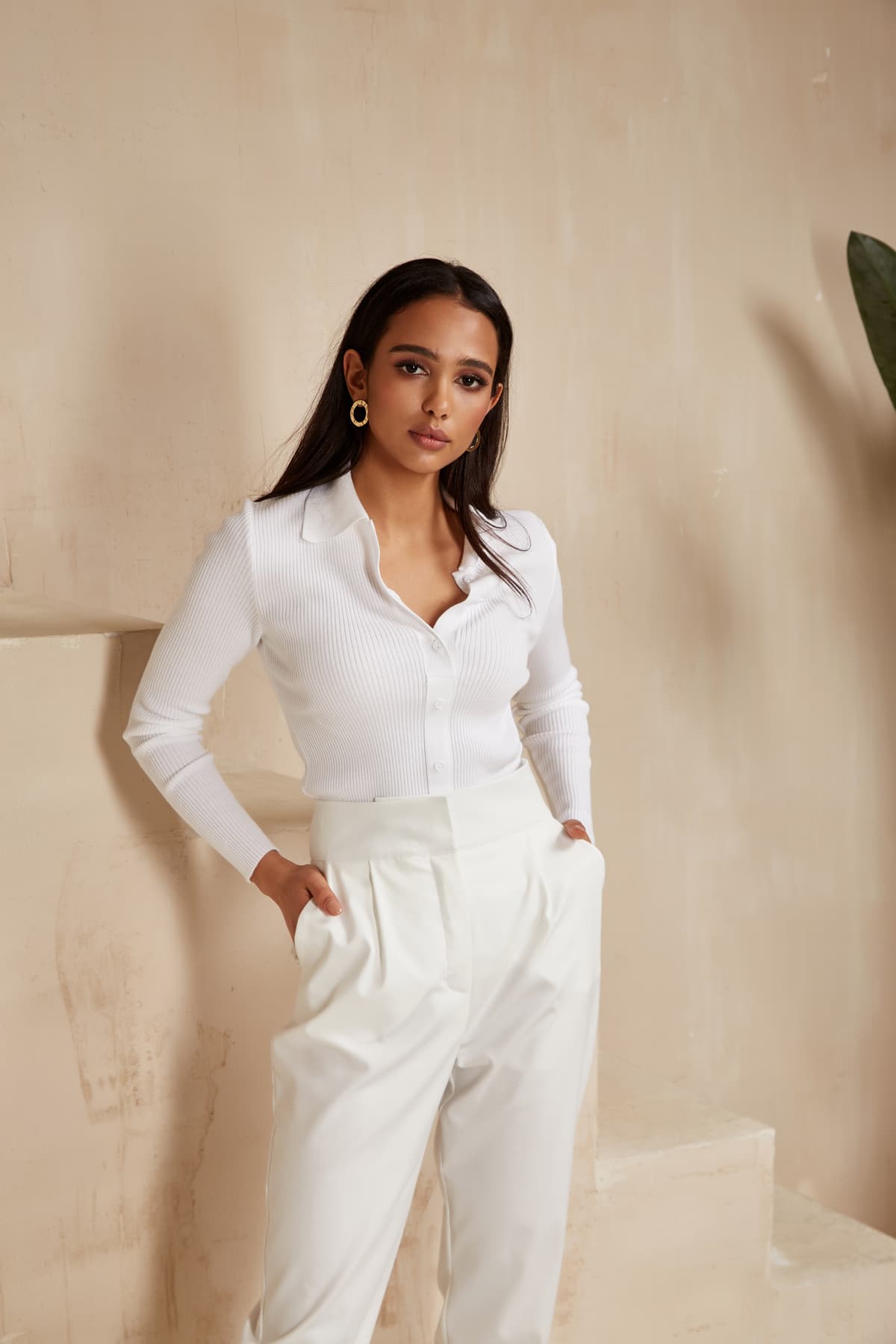 White Button Down Shirt